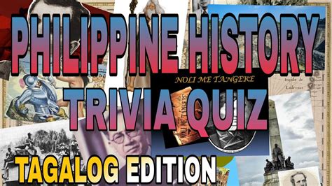 philippine history quiz tagalog